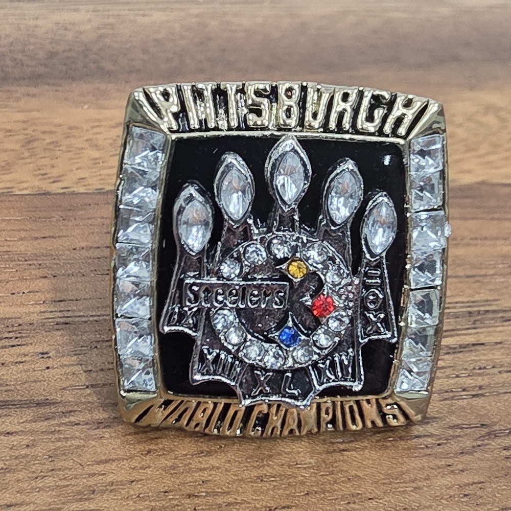 Pittsburgh Steelers 2005 Championship Sz 10‎ Fan Edition Superbowl